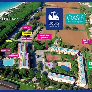** Apartmanhotel Oasis Olaszország